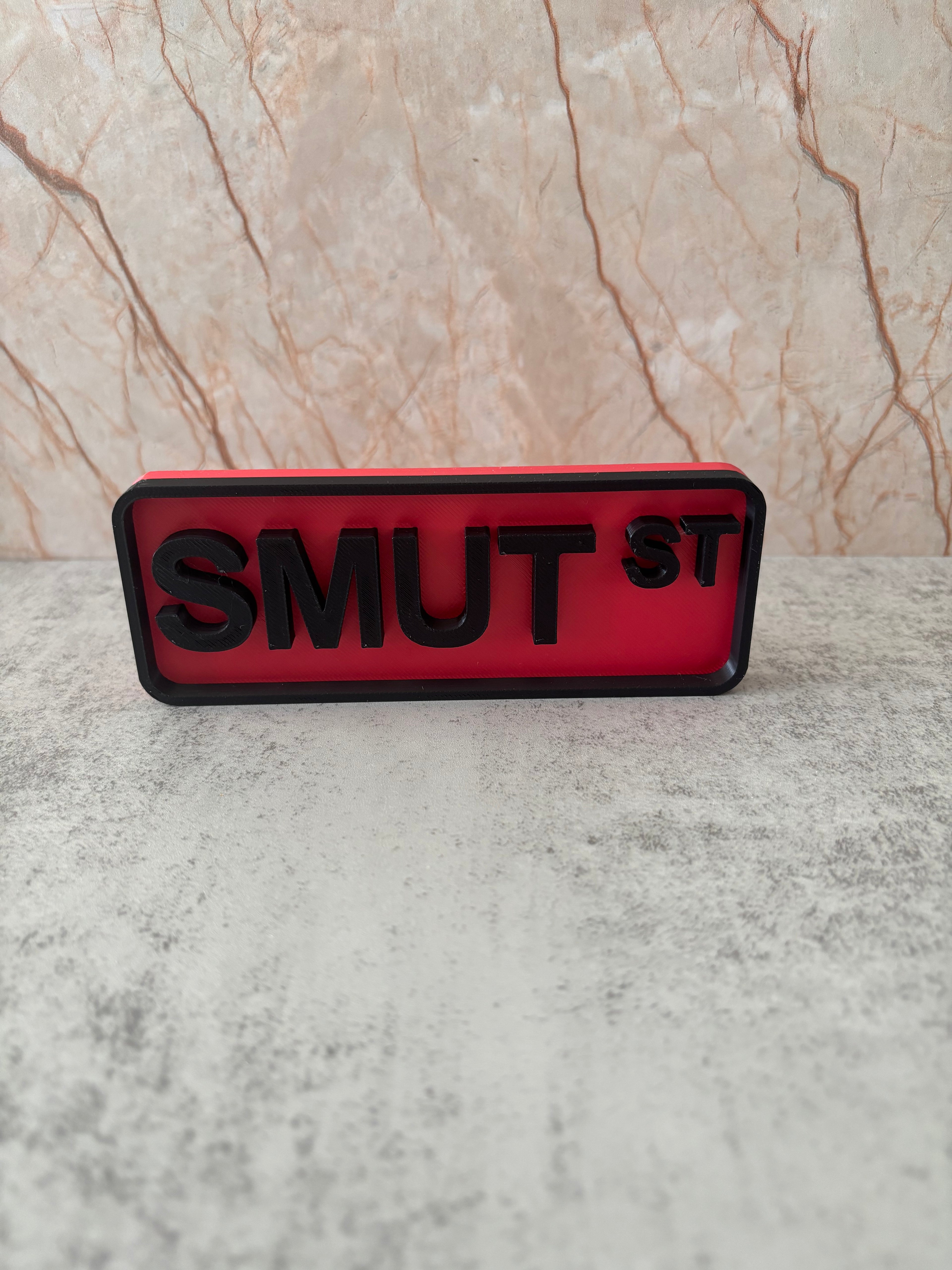 Skylt - Smut