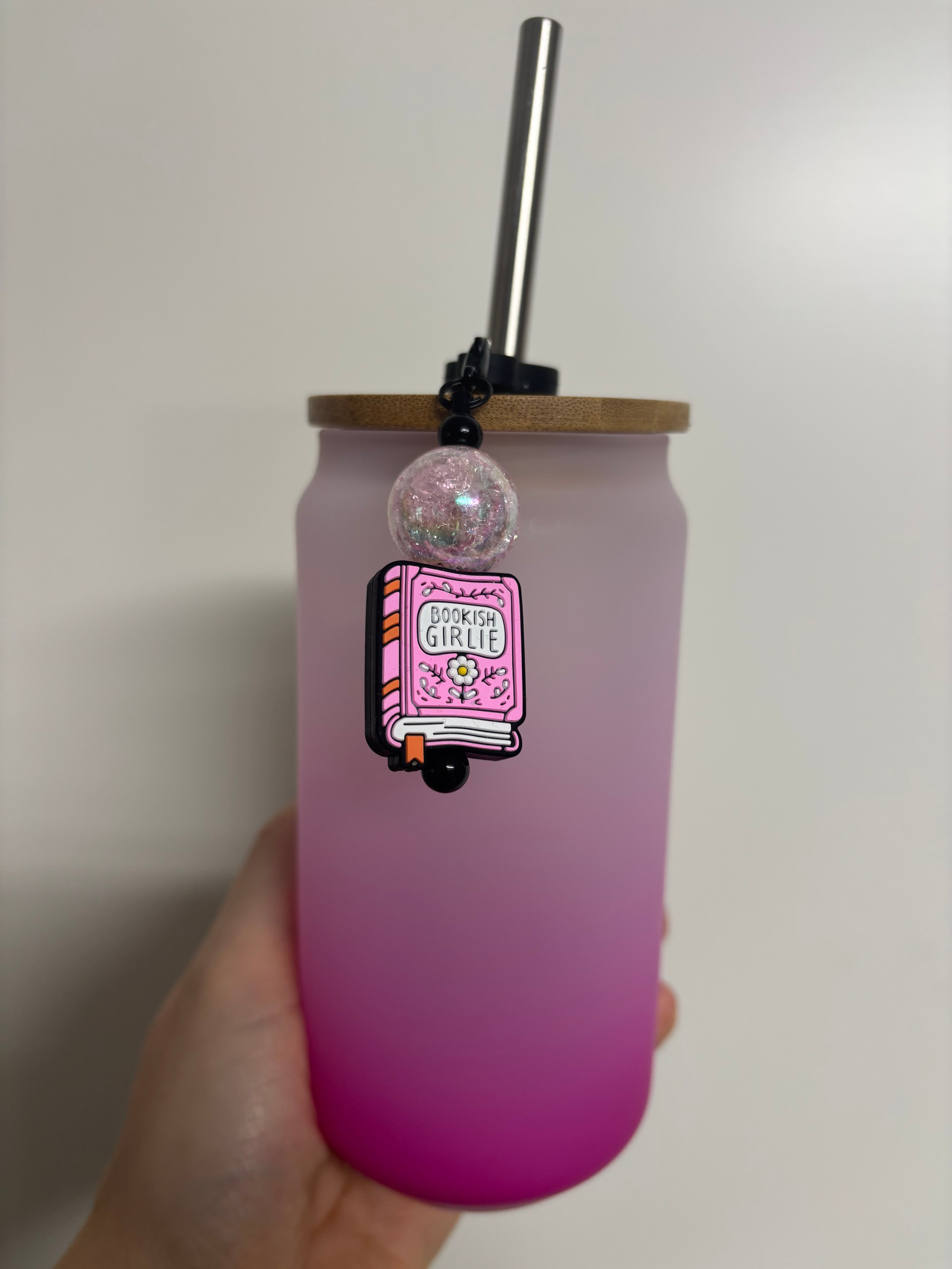 Sugrörsdekoration Bookish Girlie