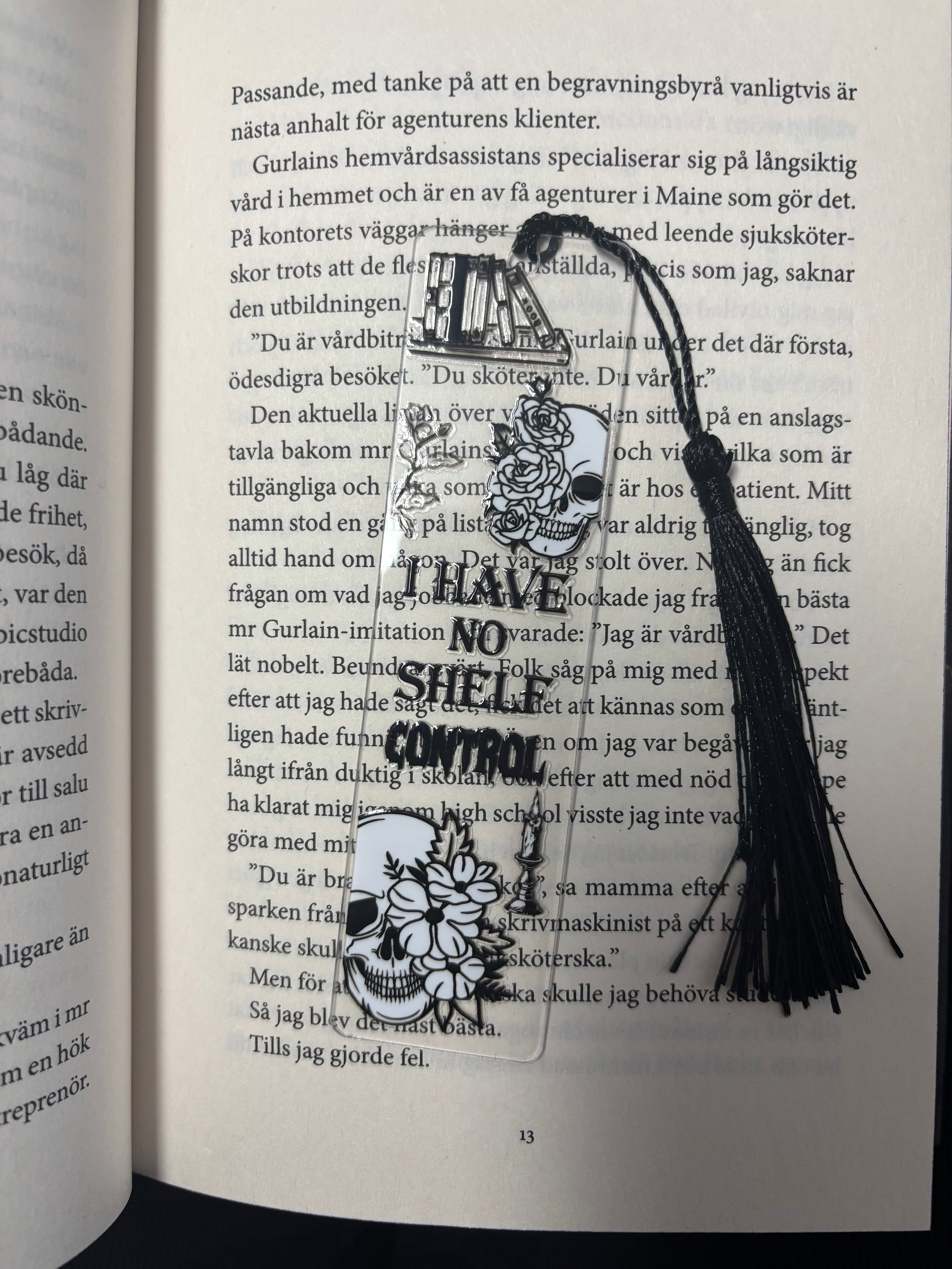 Bokmärke Transparent - No shelf control