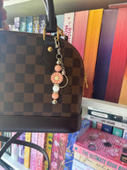 Nyckelring - Bag charm Flower