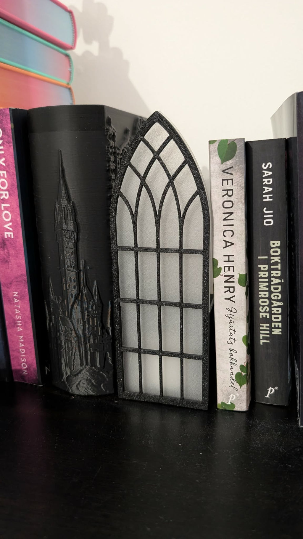 Dekorationsfönster Svart