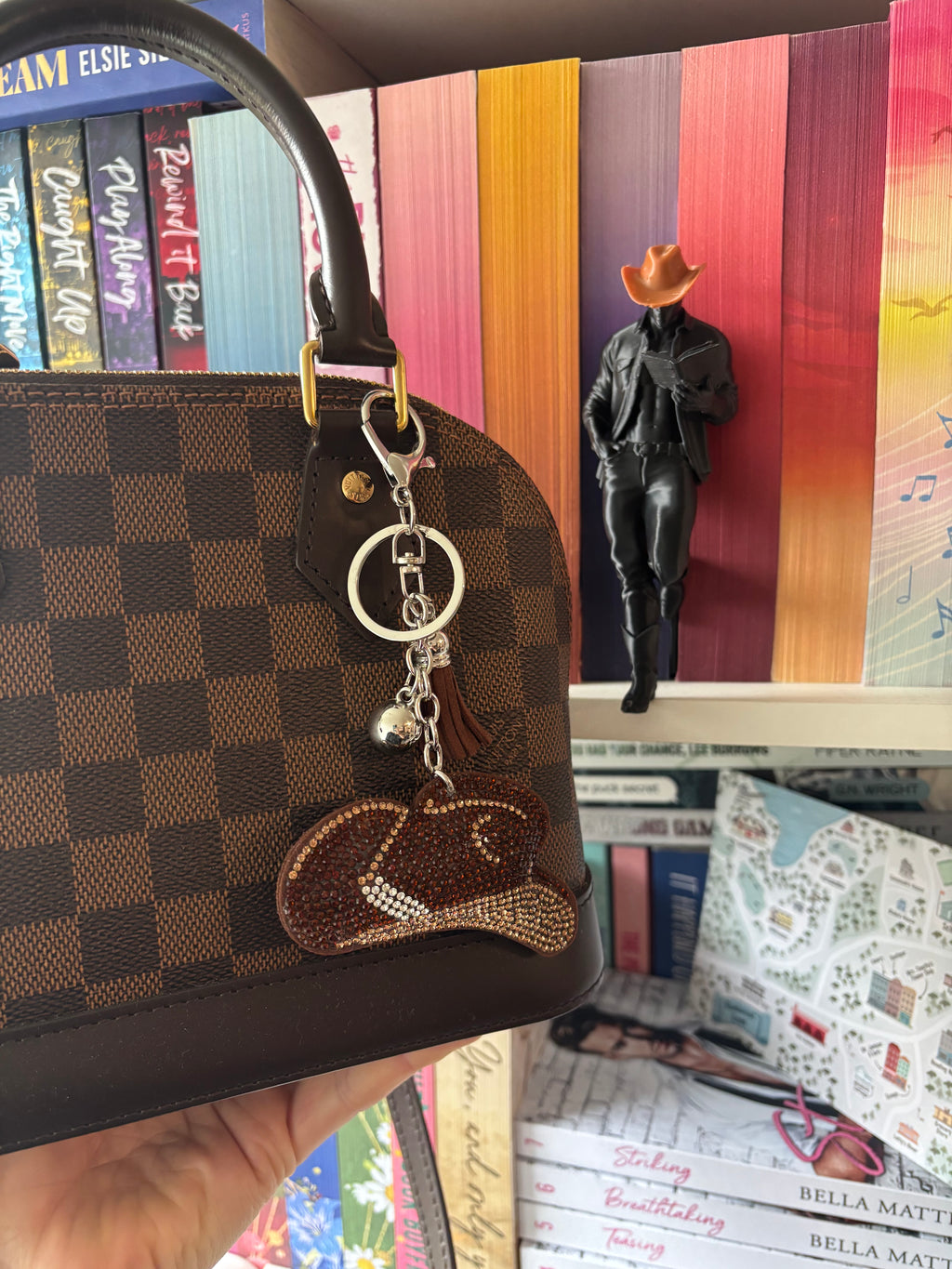Nyckelring - Bag Charm Cowboy Hat