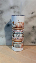 Tumbler - Fall and Books