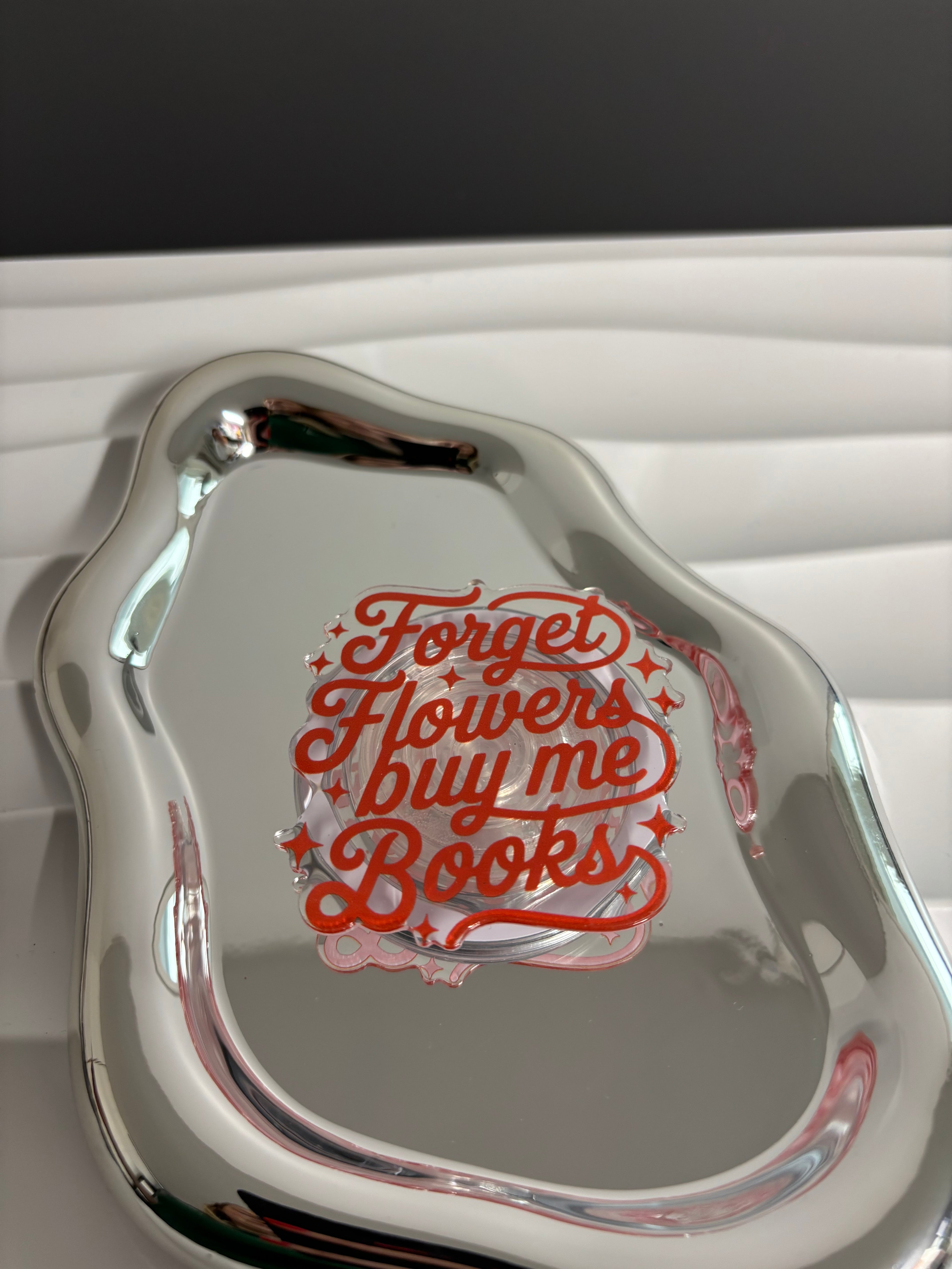 Phone Grip - Forget flowers buy me books