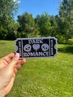 Skylt - Dark Romance Biljett
