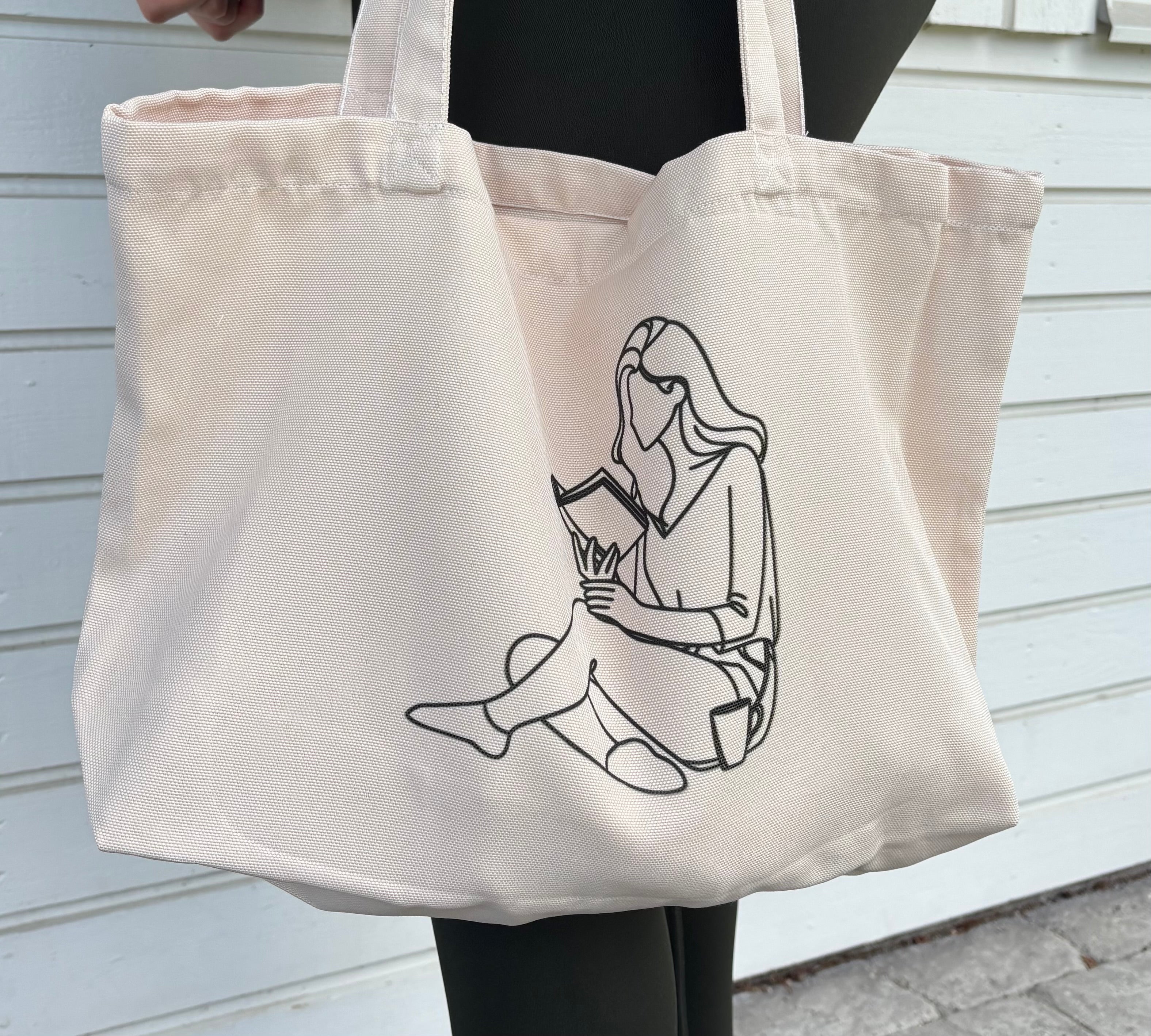 Tygpåse - Reading Girl
