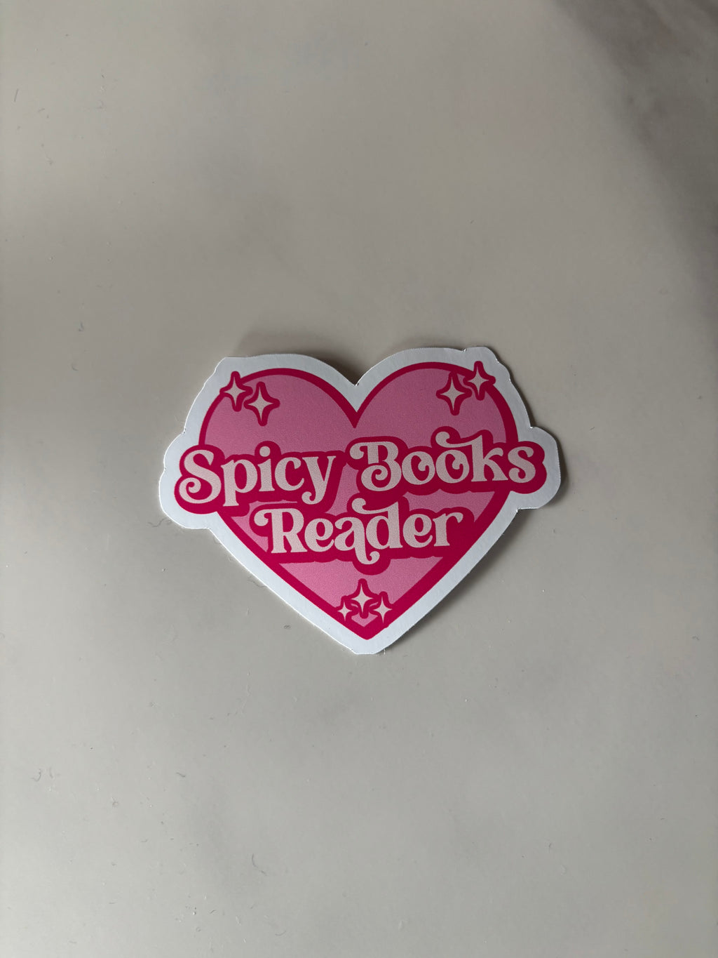 Vinylsticker - Spicy Book Reader