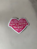 Vinylsticker - Spicy Book Reader