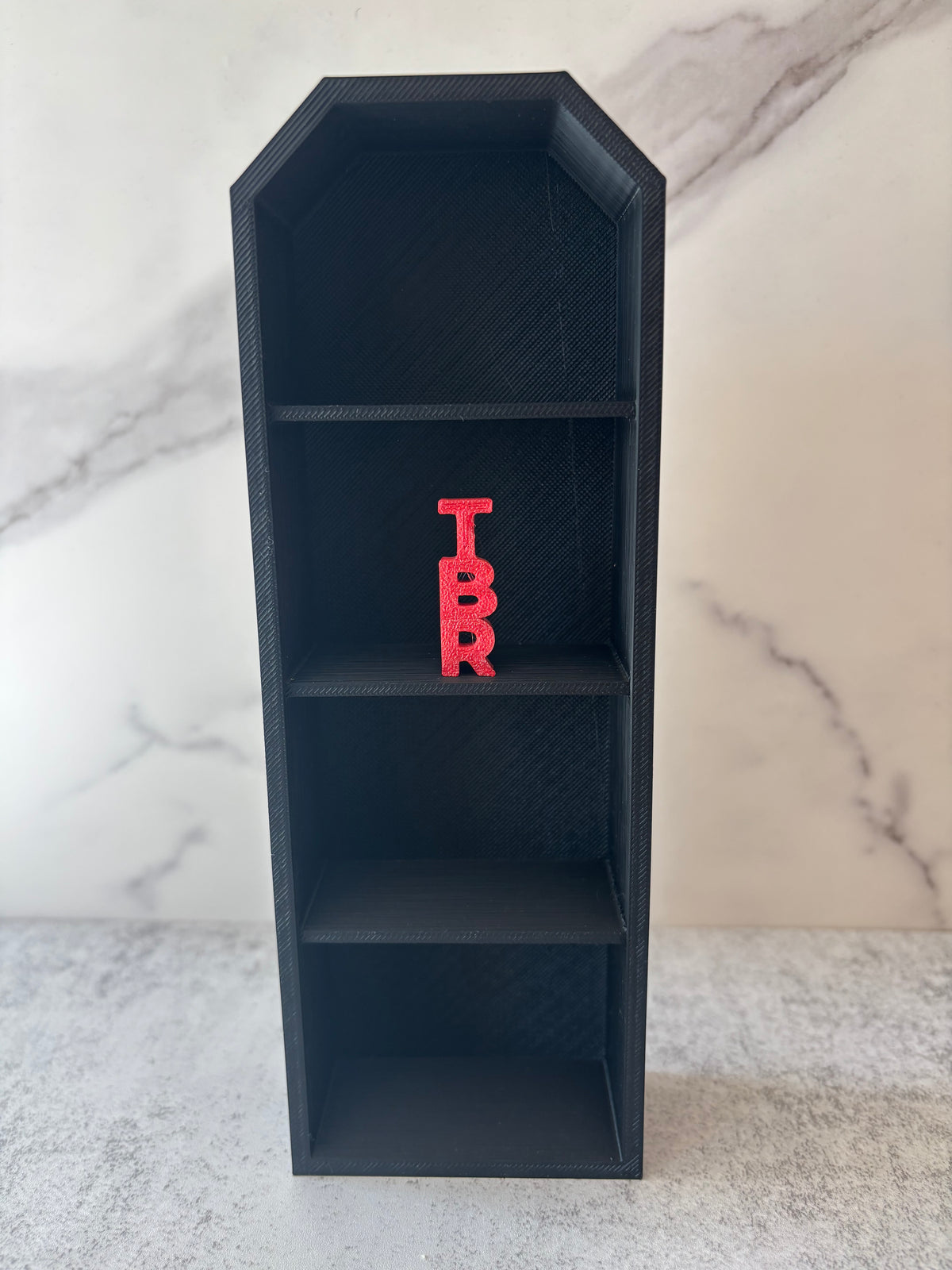 Inredning till minibokhylla - TBR
