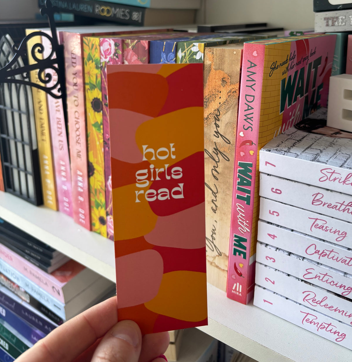 Bokmärke papper - Hot girls read