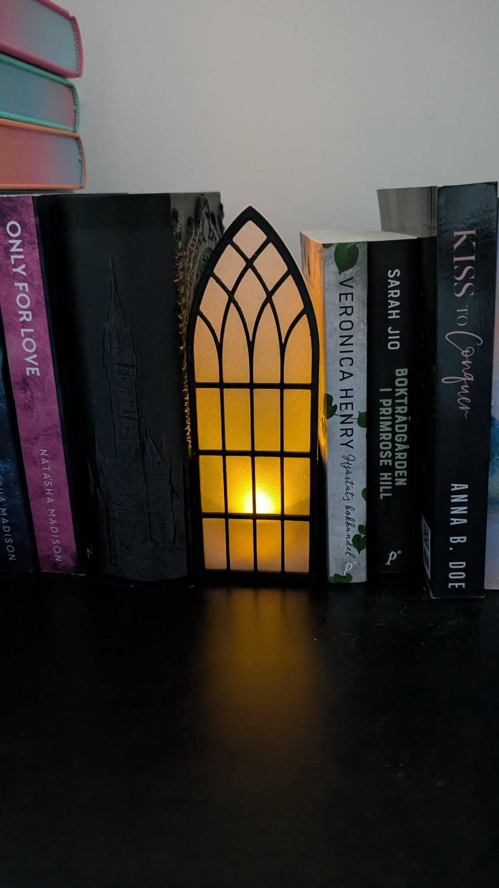 Dekorationsfönster Svart