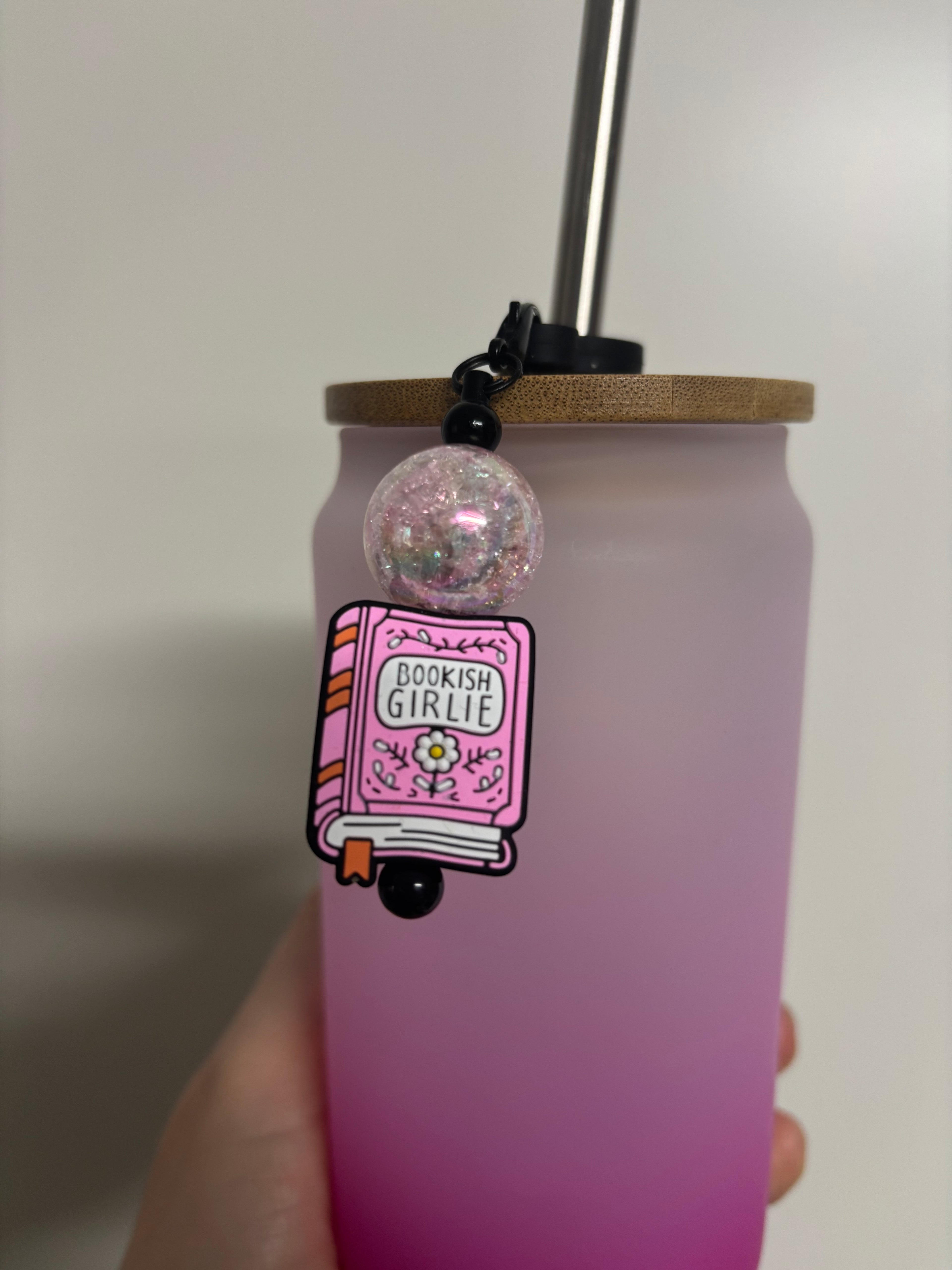 Sugrörsdekoration Bookish Girlie