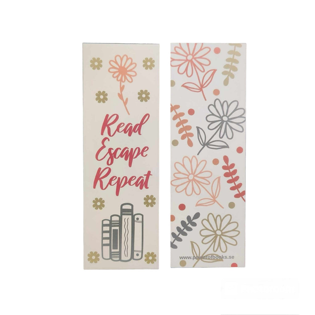 Bokmärke papper - Read Escape Repeat