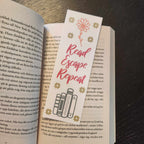 Bokmärke papper - Read Escape Repeat