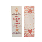 Bokmärke papper - My Heart In Every Chapter