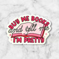Vinylsticker - Buy Me Books