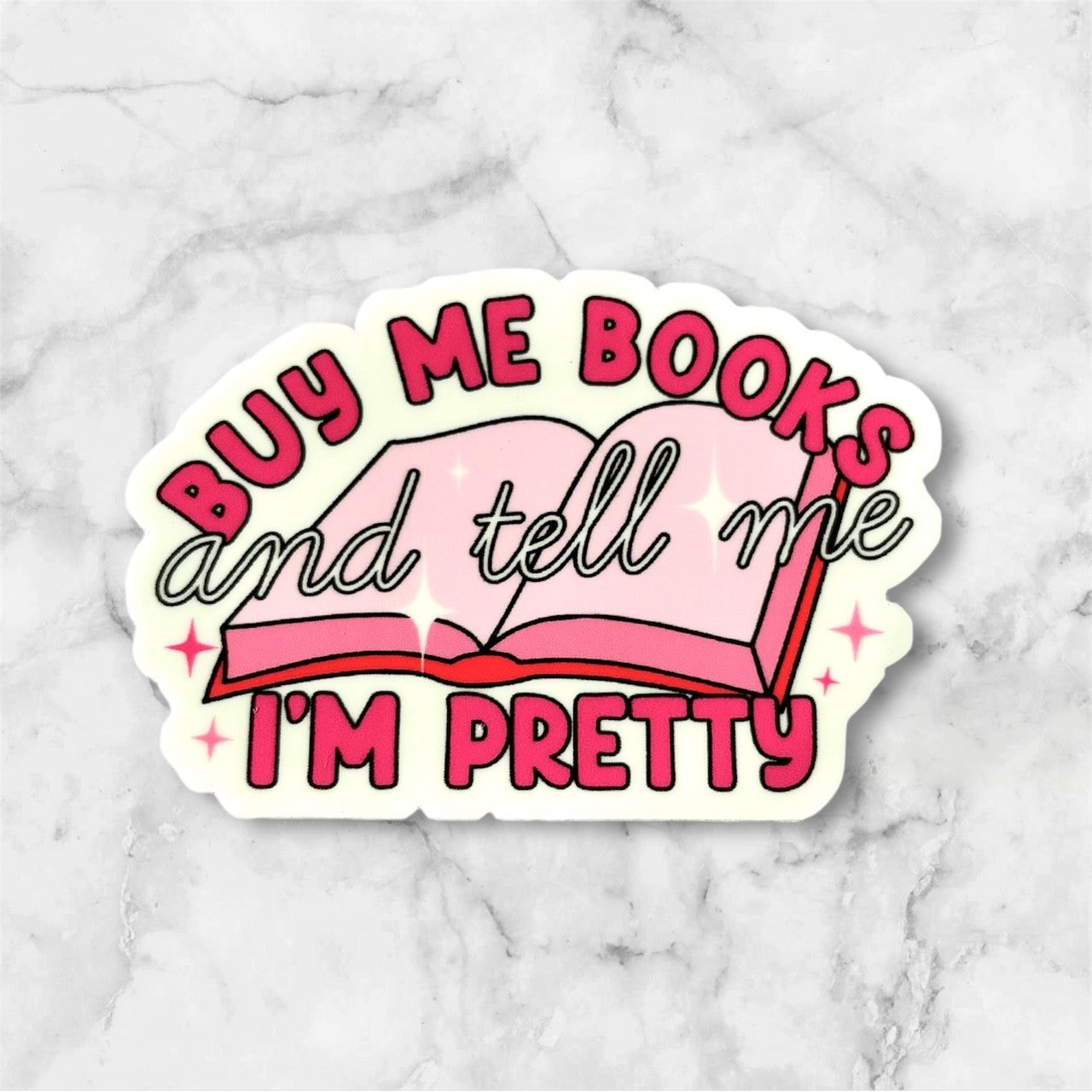 Vinylsticker - Buy Me Books