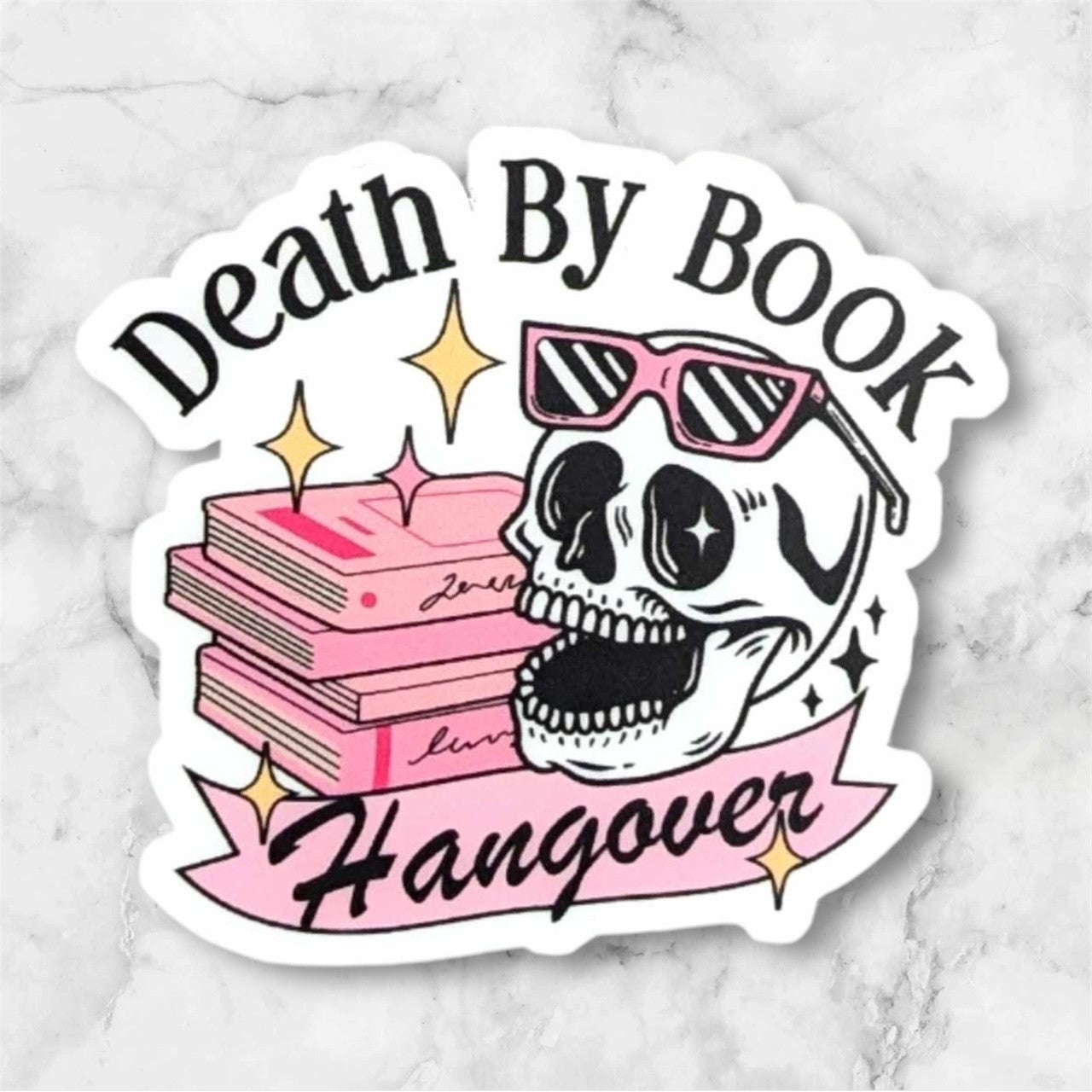 Vinylsticker - Death By Book