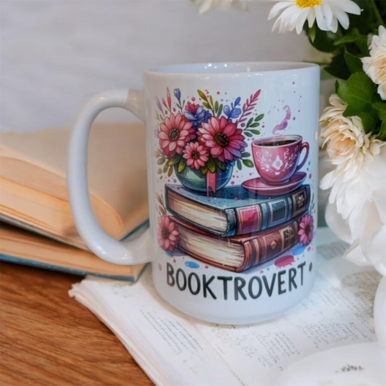 Stor Mugg - Booktrovert OUTLET