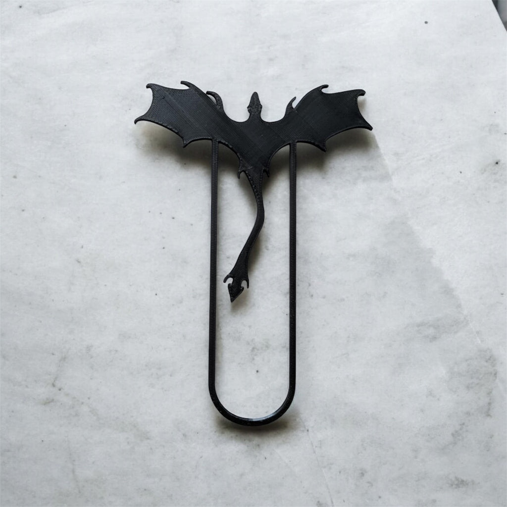 Bokmärke - Flygande drake med svans