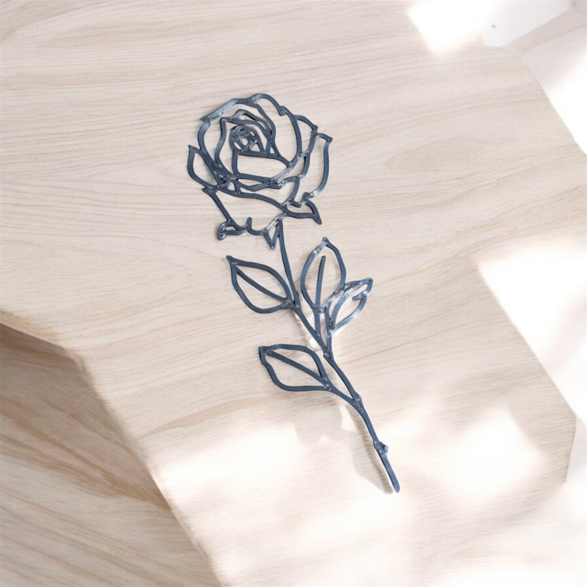 Bokmärke - Ros svart