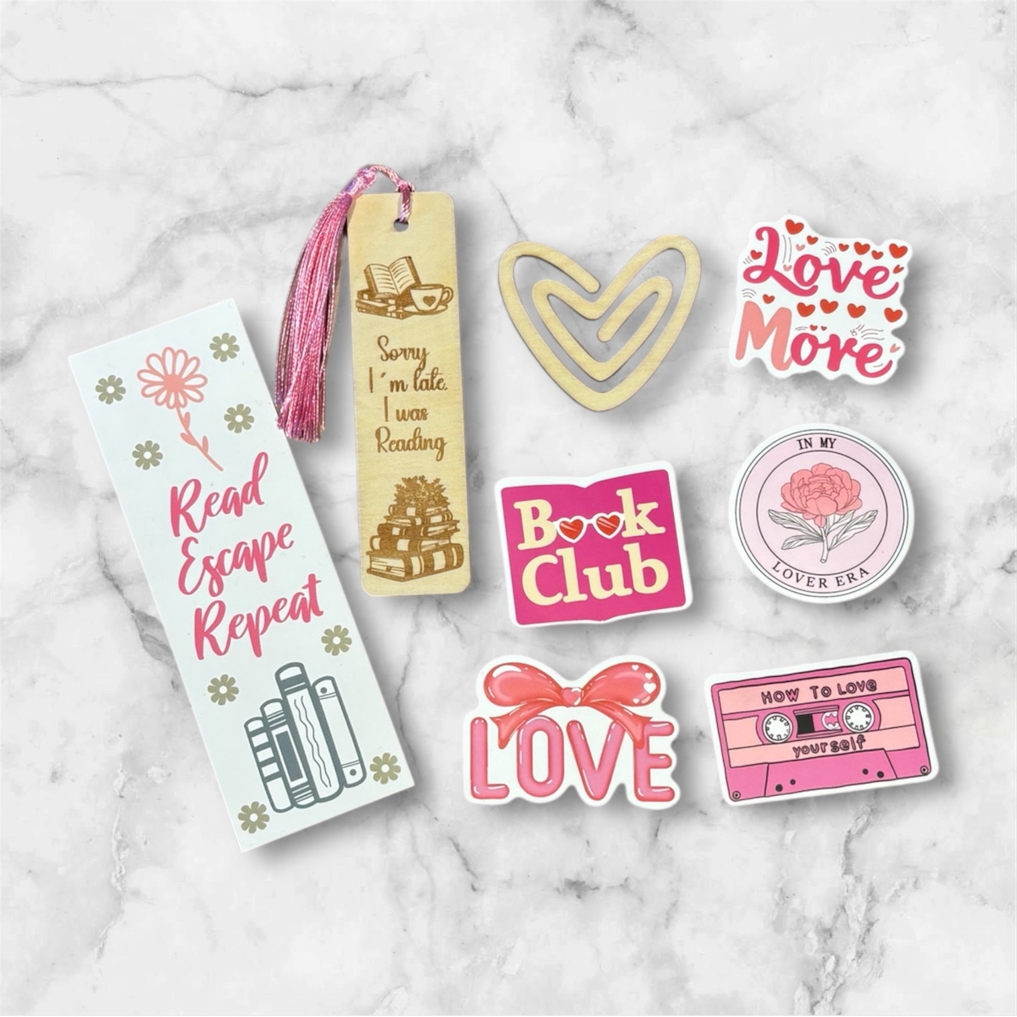 Bokmärkesset - Sorry I'm late, I was reading