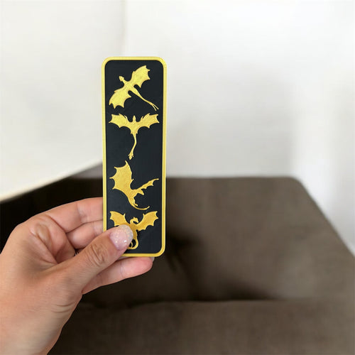 Bokmärke - Drakar Tvåfärgad