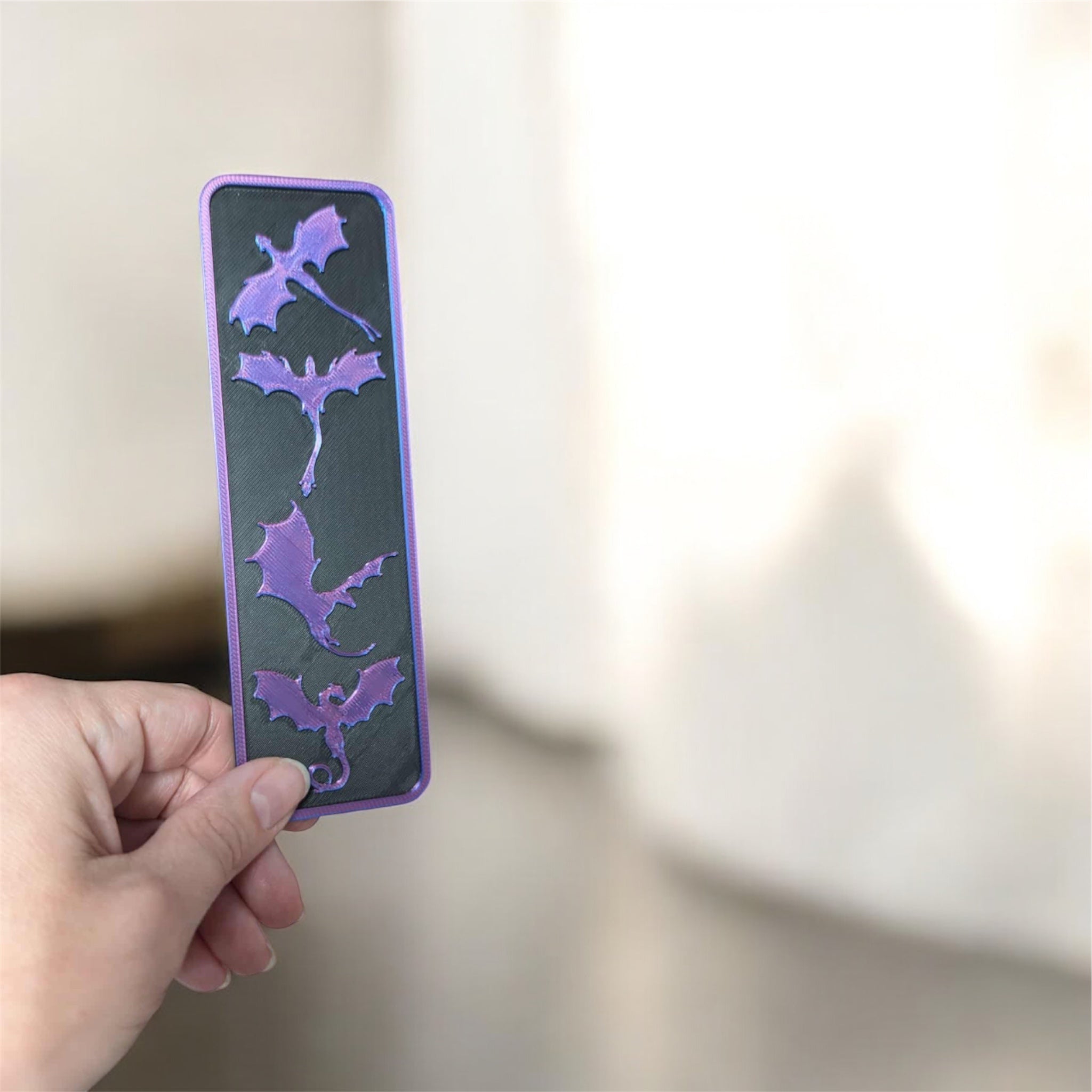 Bokmärke - Drakar Tvåfärgad