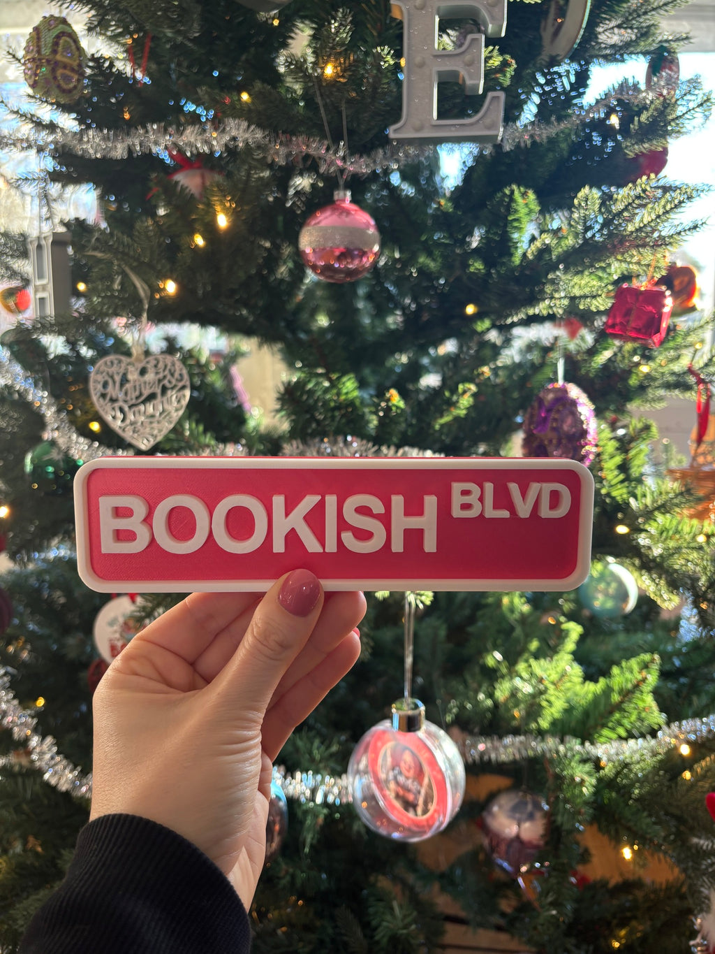 Skylt - Bookish
