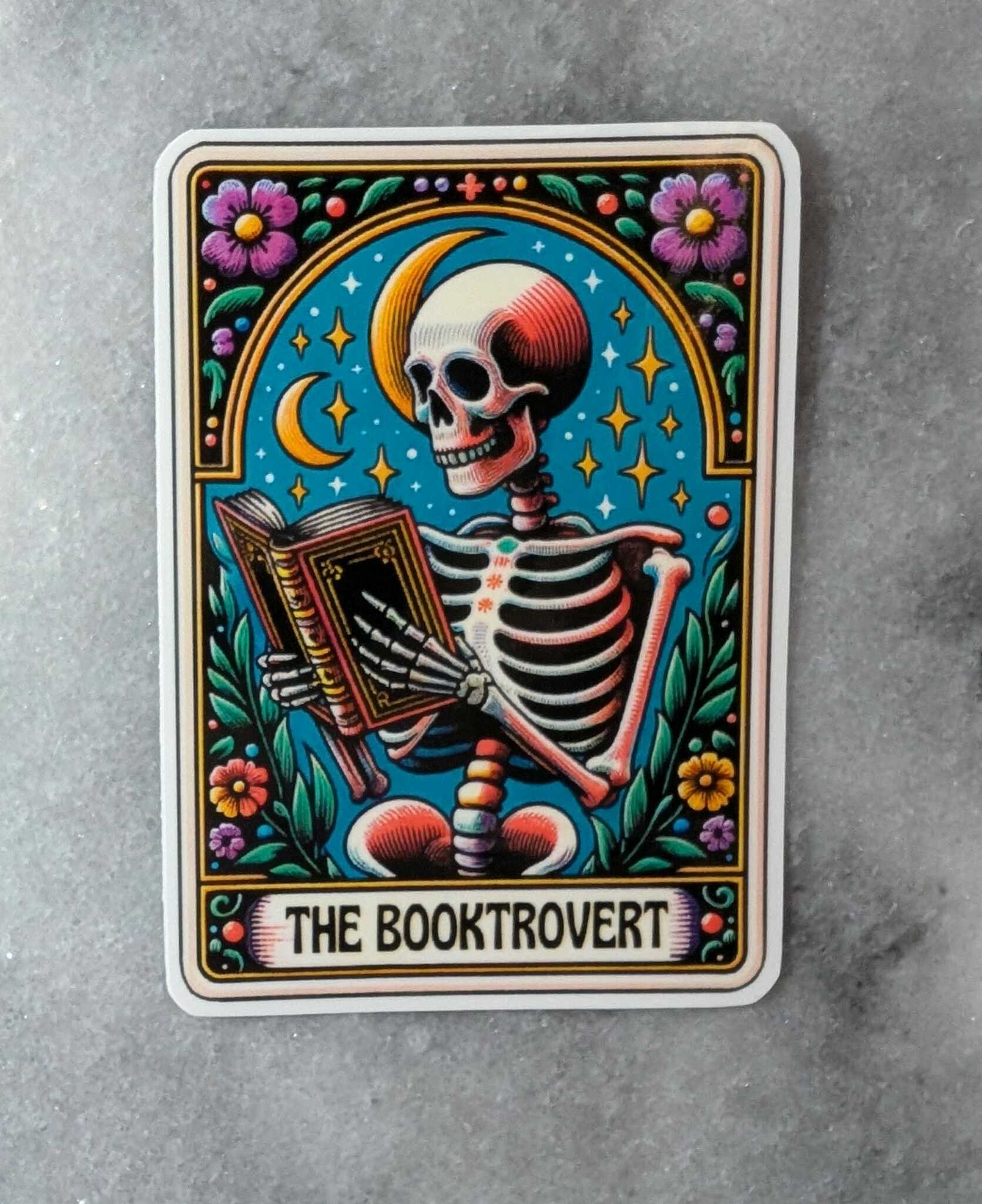 Vinylsticker - The Booktrovert