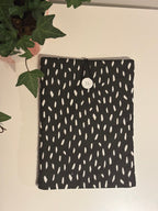Book Sleeve Black and White