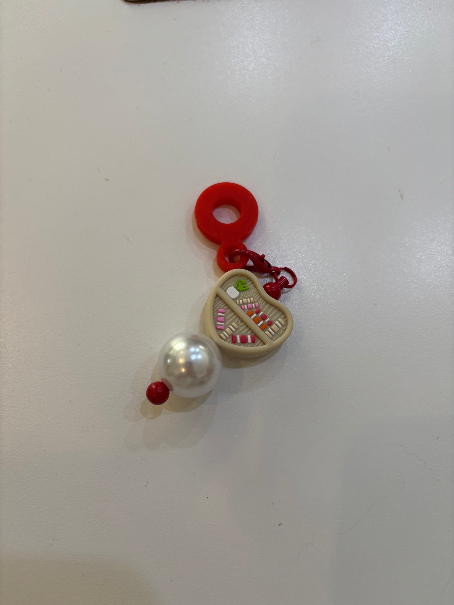 Sugrörsdekoration Röd