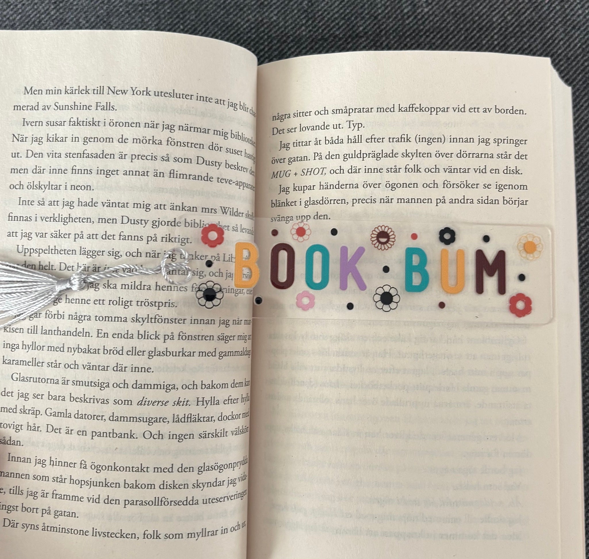 Bokmärke Transparent - Book Bum