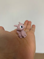 Minidrake med ögon