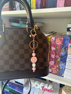 Nyckelring - Bag charm Flower