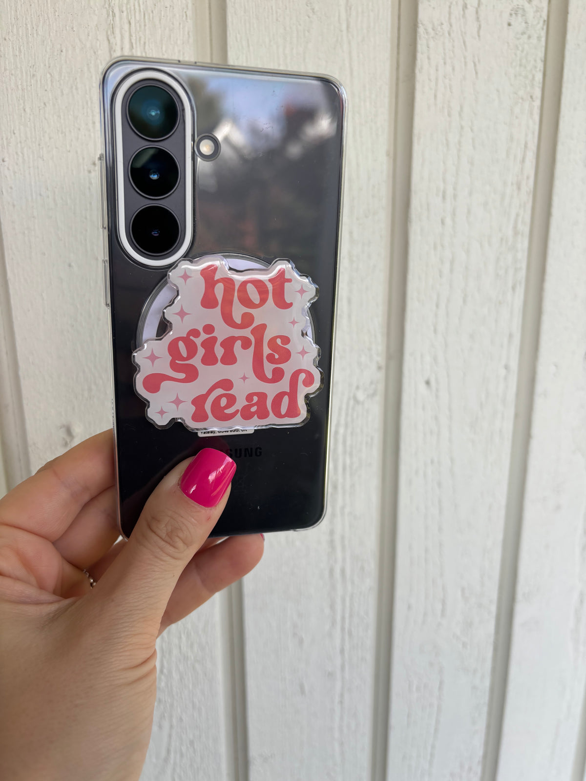 Phone Grip - Hot Girls Read