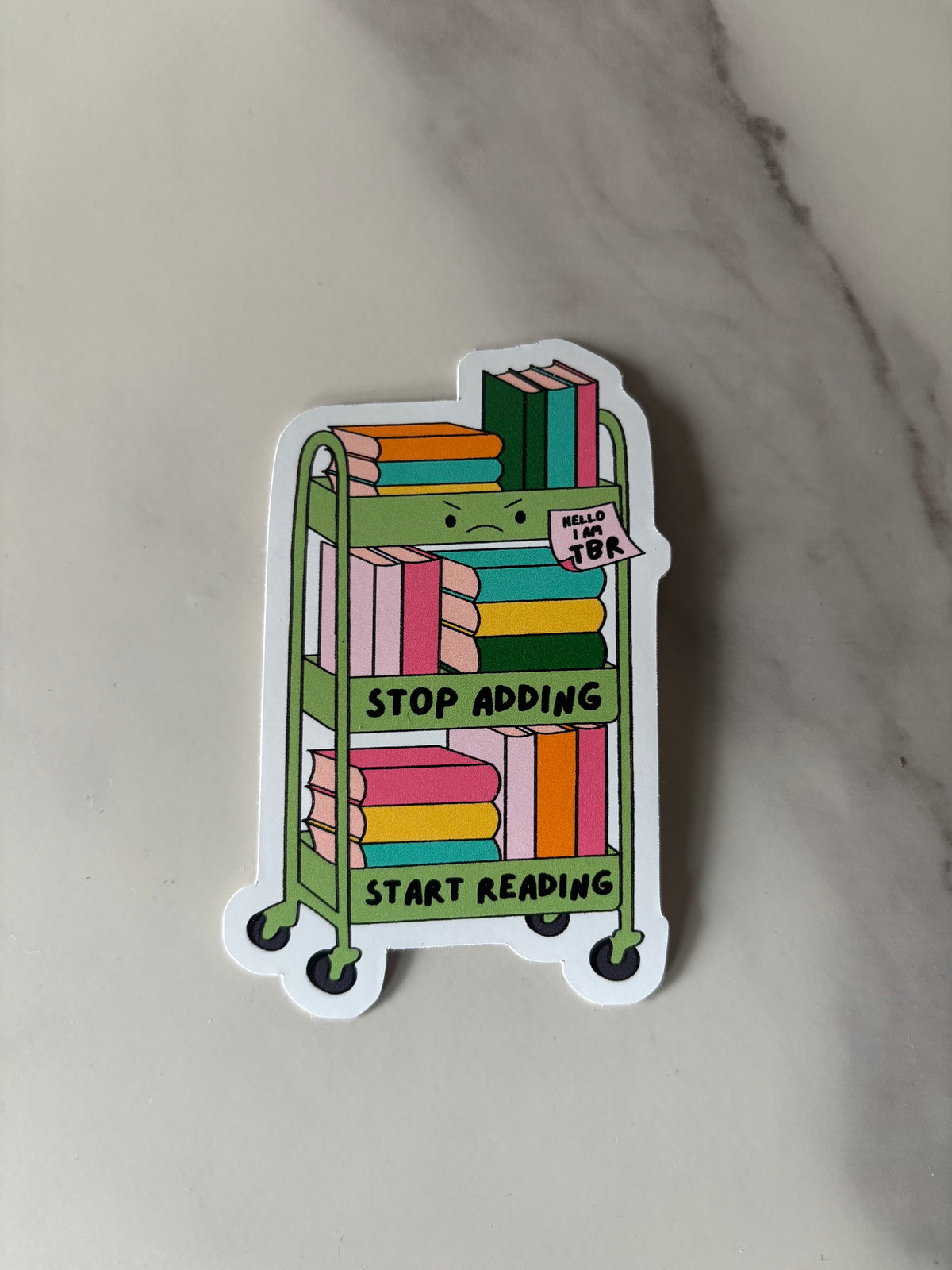 Vinylsticker - TBR