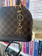 Nyckelring - Bag charm Boookmarks on the go