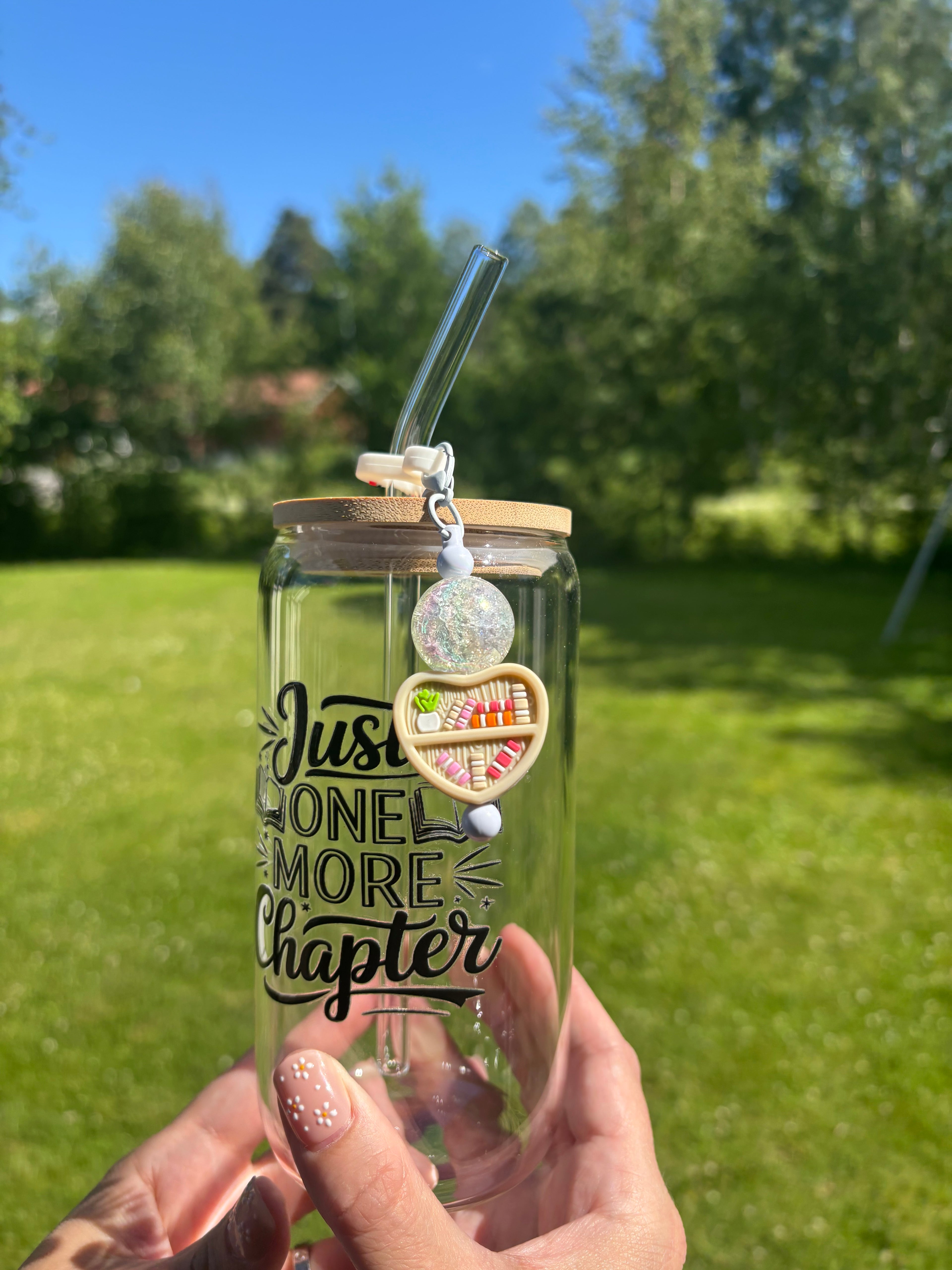Sugrörsdekoration Hjärta