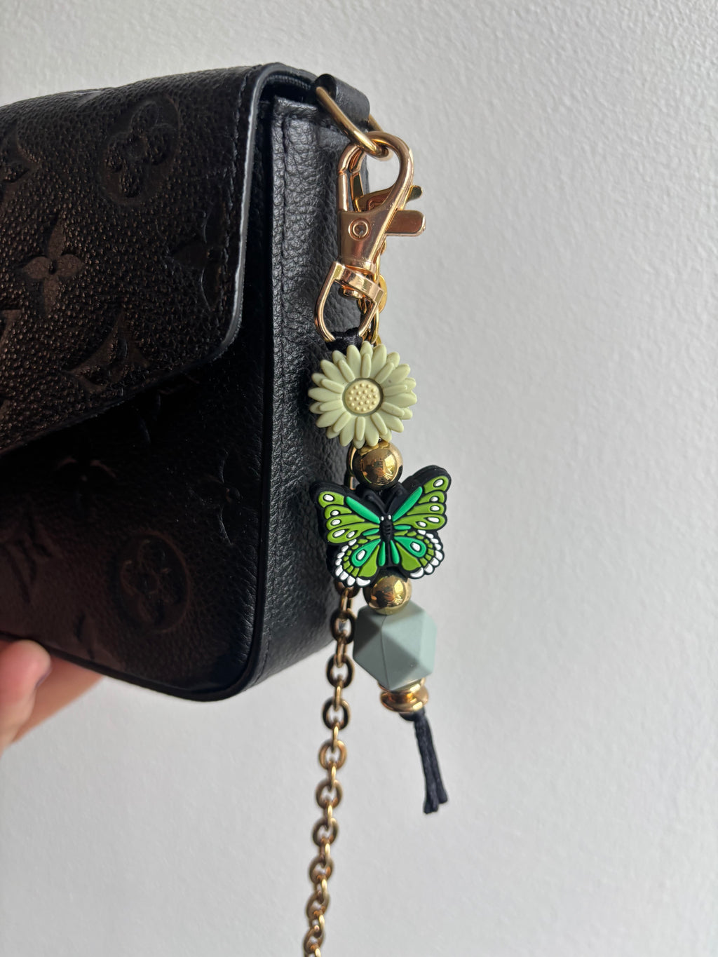 Nyckelring - Bag Charm Fjärilar