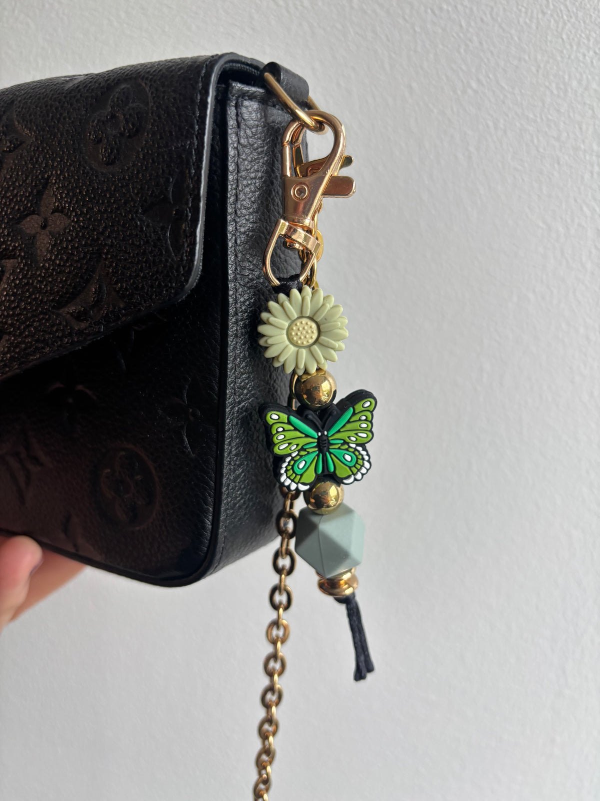 Nyckelring - Bag Charm Fjärilar