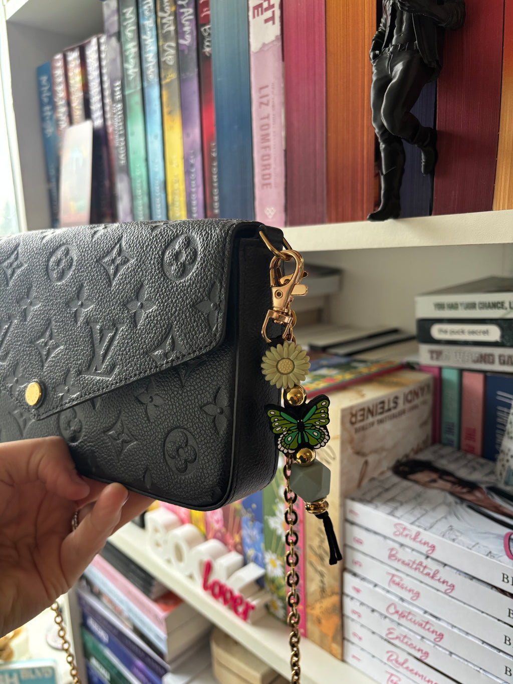 Nyckelring - Bag Charm Fjärilar