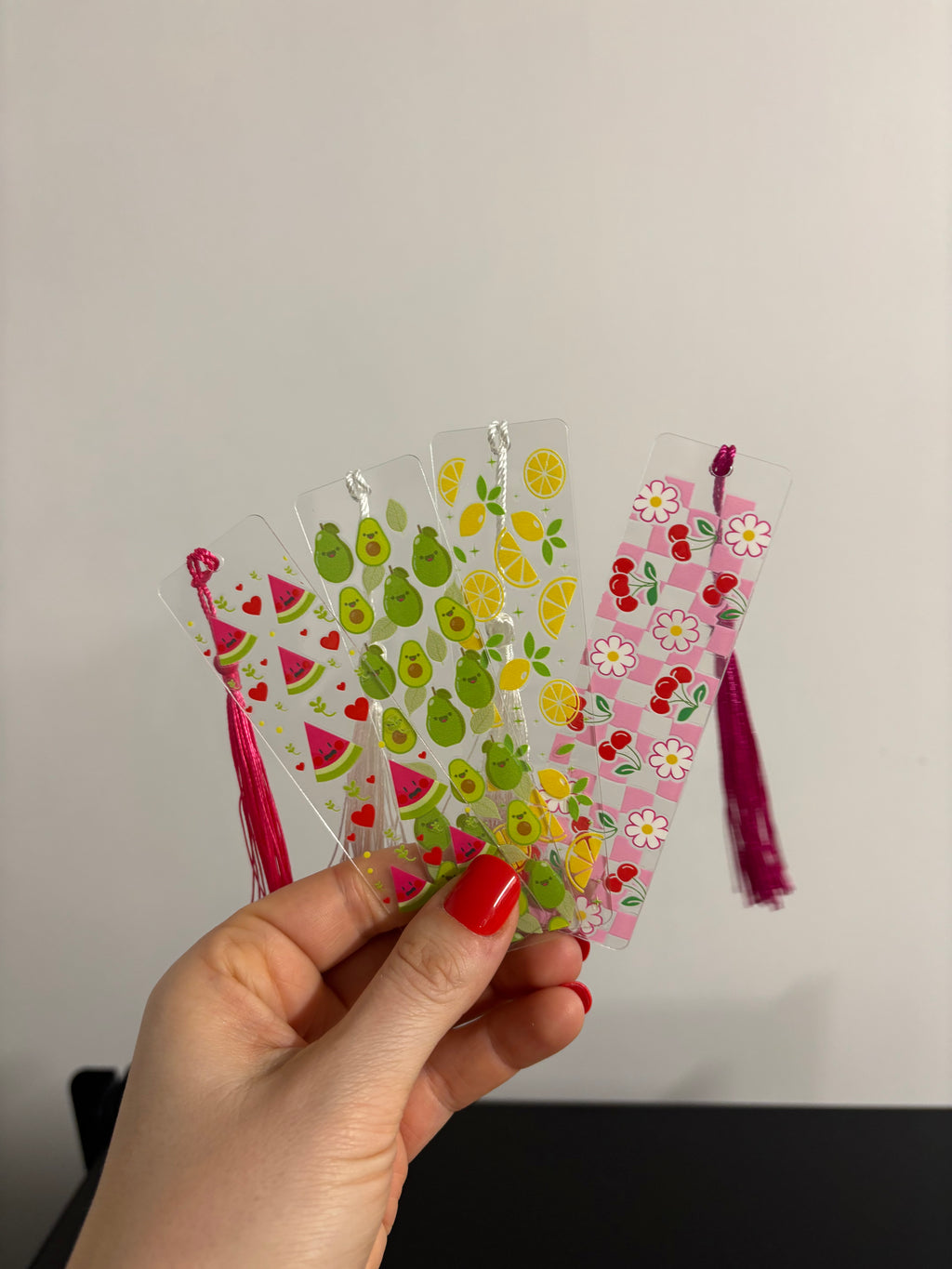 Bokmärke Transparent - Vattenmelon