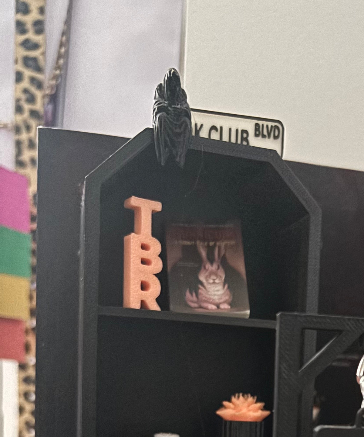 Inredning till minibokhylla -  Grim Reaper