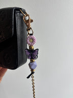 Nyckelring - Bag Charm Fjärilar