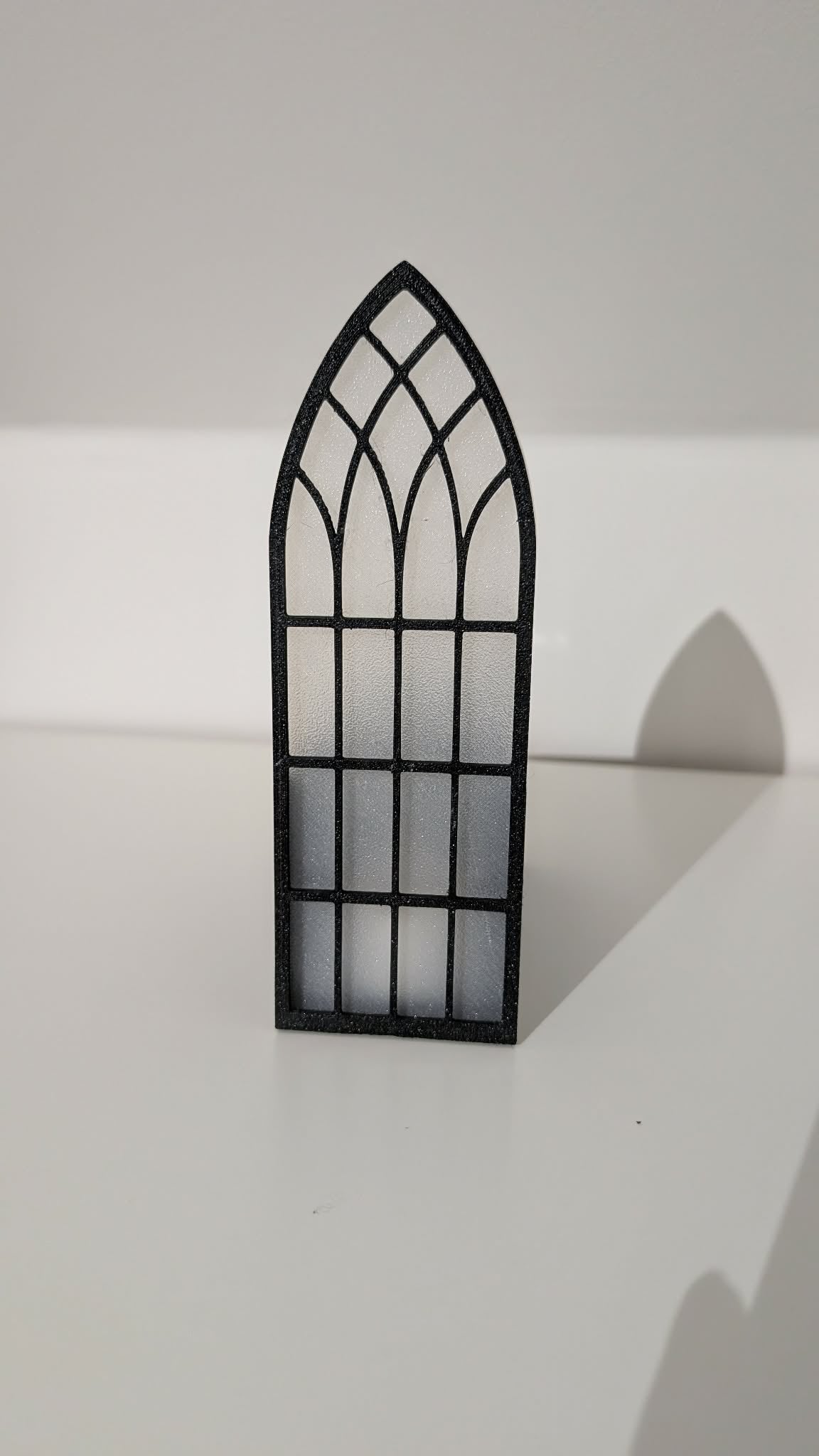 Dekorationsfönster Svart