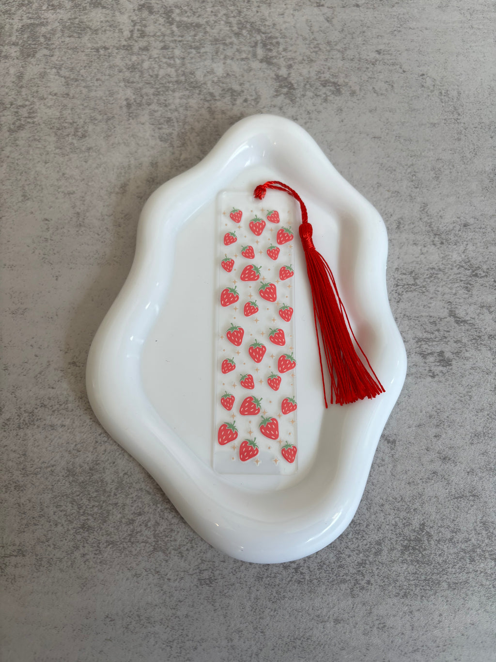 Bokmärke Transparent - Jordgubbar