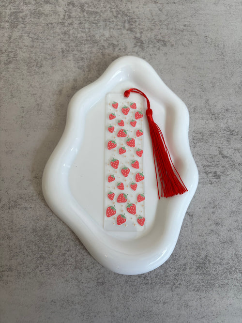 Bokmärke Transparent - Jordgubbar