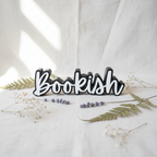 Bookish Kursiv skylt