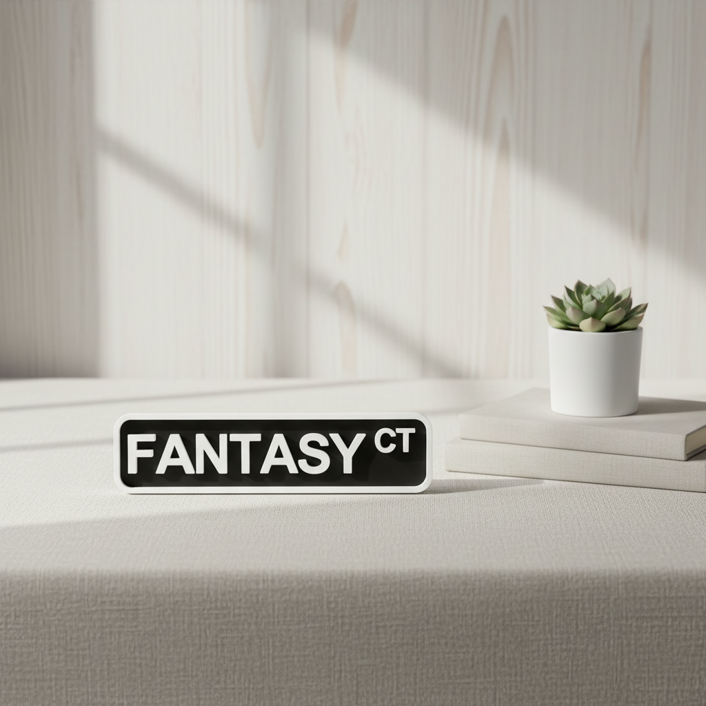 Skylt Fantasy - Skandinavisk stil 2